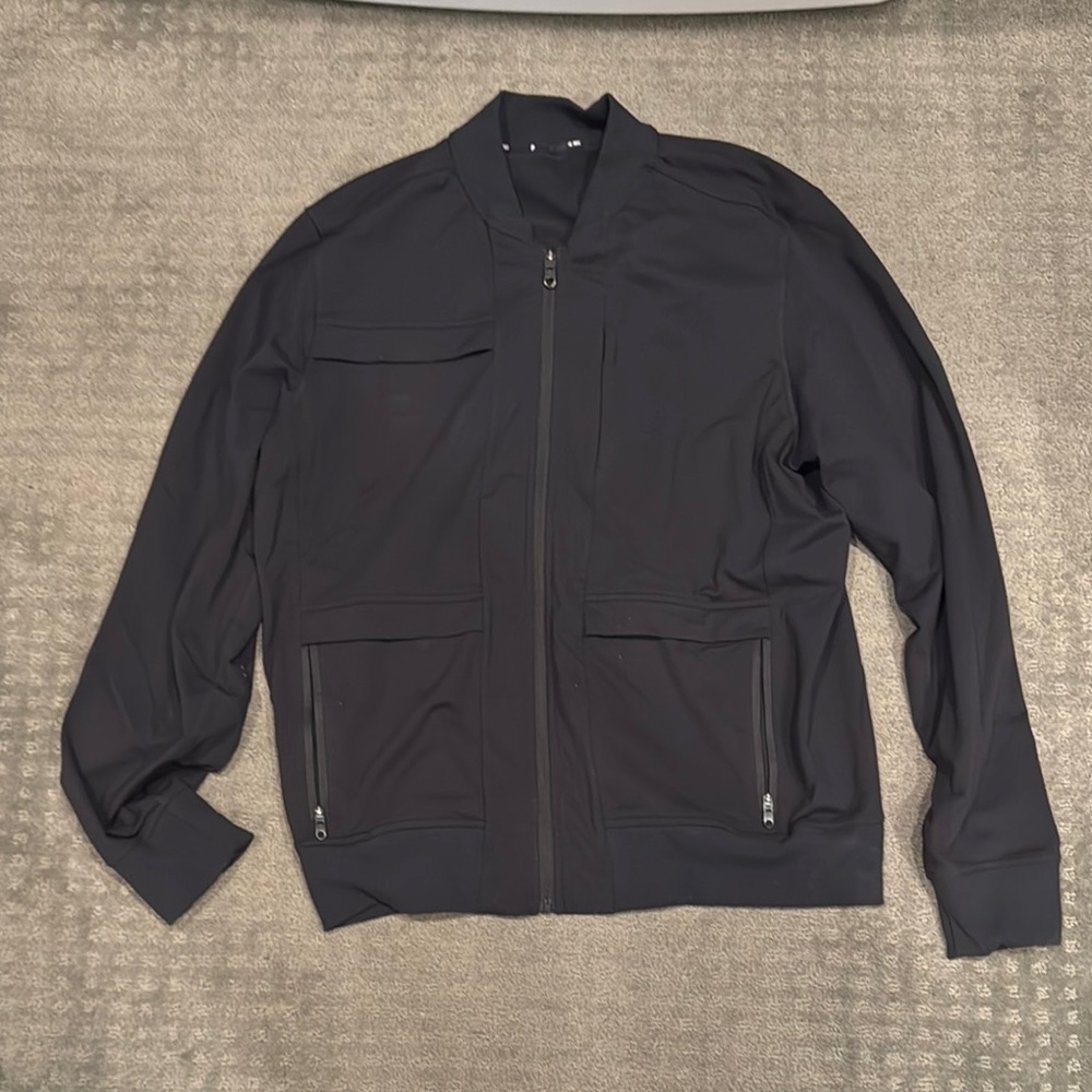 Public Rec Crosstown Bomber Men's Black Jacket